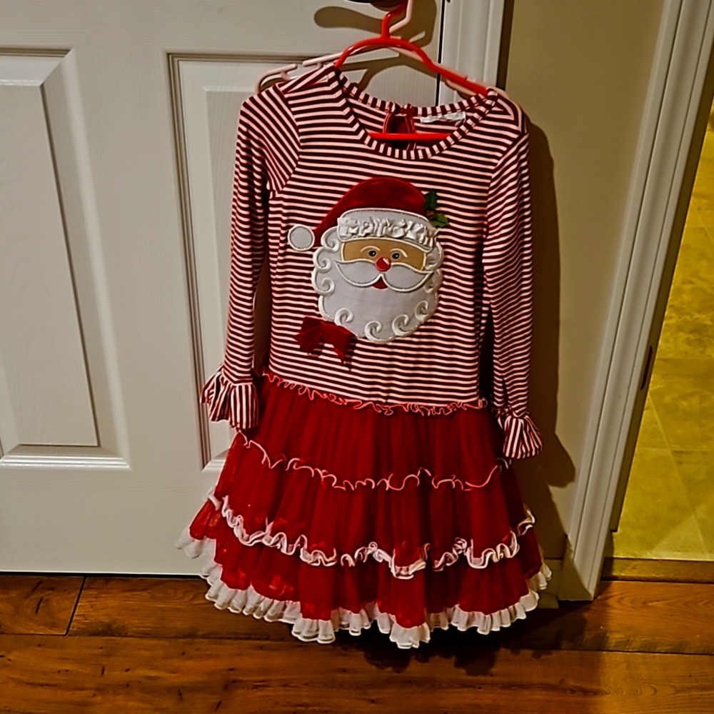 Girls 6x 🎅 Santa outfit.. SAME DAY SHIPPING!!